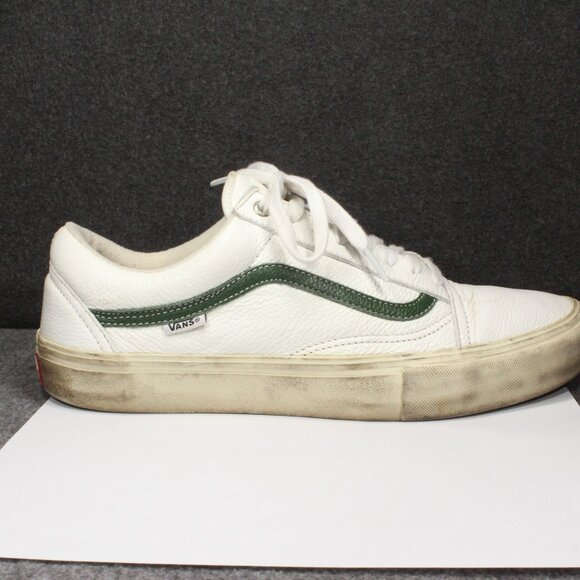 Share Vans X Only NY Shoes White Leather Sneakers Casual Skate Old Skool Men Siz - Picture 9 of 13